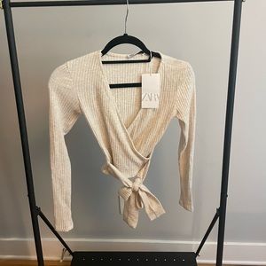 Zara Cross Front Shirt